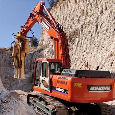 钻孔劈裂一体机 岩石分裂机 钻裂机 大型凿岩钻孔机器