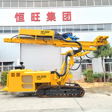山体加固水利施工锚索工程锚固钻机恒旺全液压高举塔架