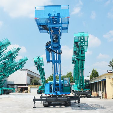 翔驰机械 履带护坡锚固钻机生产厂家 液压双大臂 边坡加固 精准钻孔