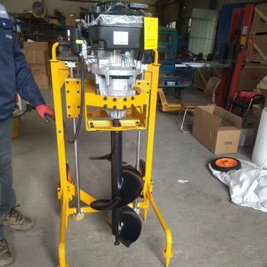 地基加固注浆钻机 建筑工地掏土打洞机 长螺旋钻机 电线杆打眼机