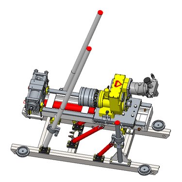 ZDY4000S煤矿用全液压坑道钻机 分体立柱式坑道采掘设备