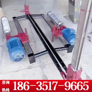 西藏那曲 工地用坑道水磨钻机 一拖二水平6kw凿岩机