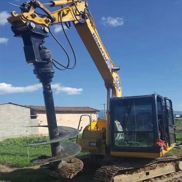 威马 螺旋钻机 60型 地基螺旋打桩机 多功能液压旋挖钻机