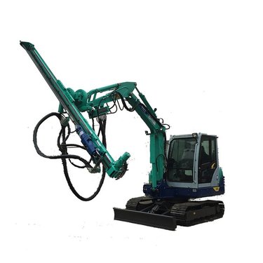 挖改潜孔钻机 全液压矿山挖机凿岩设备 钻孔直径300mm