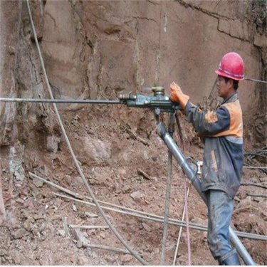 四川眉山 开山打孔锚杆钻机 浙江温州 支架式电气KQD-100潜孔钻机