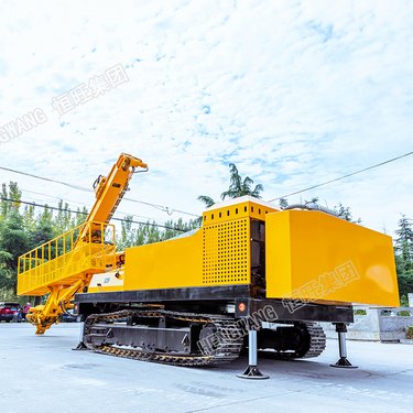 潜孔履带钻机双臂矿山钻油电两用螺旋可打土