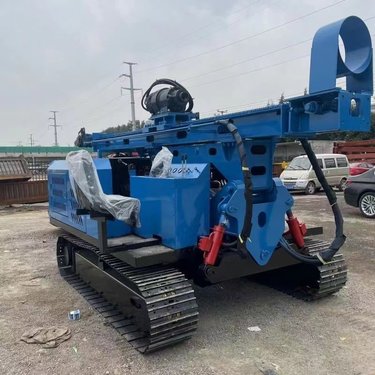 四驱地基打桩机 履带基坑锚杆支护钻机 钢强 矿山凿岩机 炮眼 支护