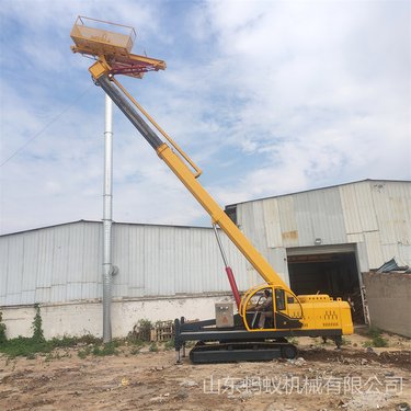 煤矿用岩石岩心钻机 履带式高举省护坡钻机 15米边坡支护锚固钻机