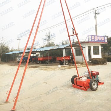 砂金探矿取芯 SH30-2A型打标贯钻机 地质勘察钻机冲击式取土设备