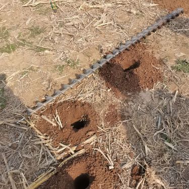 捷亚穿管钻孔机 爬坡能力强的手扶快速打地洞取泥护坡钻