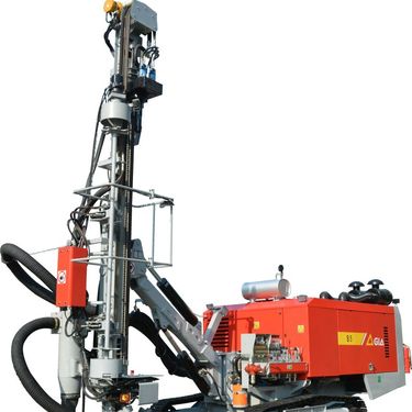 红五环潜孔钻机 矿山机械钻车 7600kg 重型采掘设备