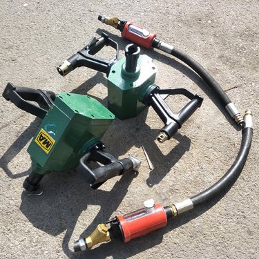 手持式锚杆钻机 气动锚杆钻眼机 ZQS-35煤巷岩石打孔机