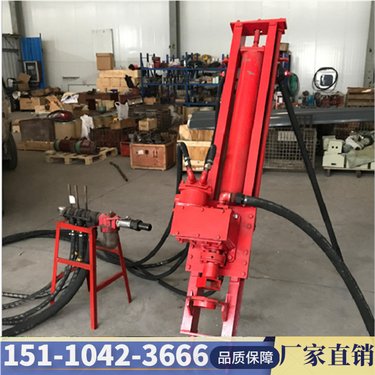 青海黄南 多功能轻便气电联动潜孔钻机 文昌分体式90潜孔钻机