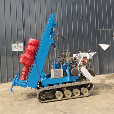高压履带式潜孔钻机 四川绵阳 隧道水磨钻机 甘肃陇南