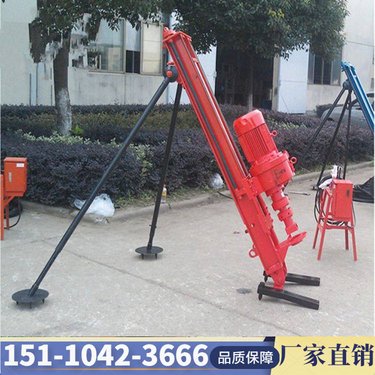 河南济源 HQ110气电联动潜孔钻机 包头履带式风动凿岩机