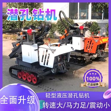 小型潜孔钻车 露天开山潜孔钻机 液压履带YQ钻孔机