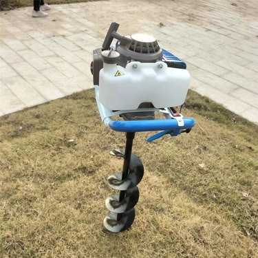 汽油框架挖坑机 多功能种树打洞机 手提式地钻机