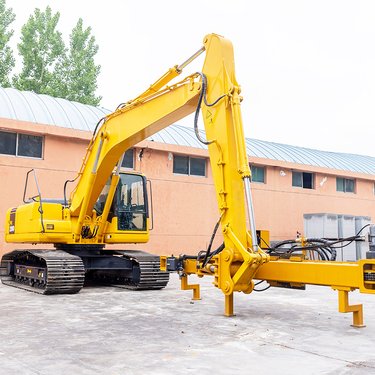 隧道开采一体凿岩机 矿山挖掘机改装潜孔钻机 挖改钻机