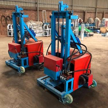 聚仁 柴油液压升降打井机 农田灌溉百米深孔钻机 液压升降打井机