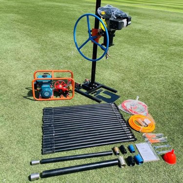 20米岩层钻孔取芯机可搭配钻机小型背包钻机单人立式勘探设备