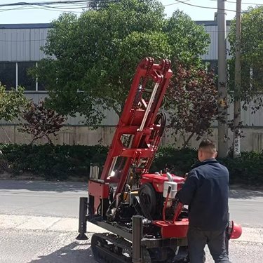 诺源E-C5 履带式小型潜孔钻机 多功能钻桩山地用途多