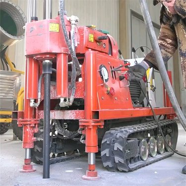 广西玉林 履带液压式液压注浆加固钻机 液压坑道钻机成套设备济宁