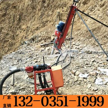 四川达州 水井光伏打桩矿山爆破潜孔钻机 小中矿山爆破钻钻桩机