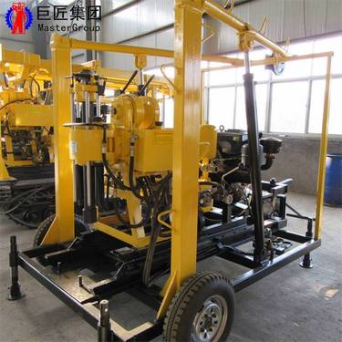 华夏巨匠XYX-130岩芯取样钻机拖挂式岩石取芯钻机轻便式钻机钻探机