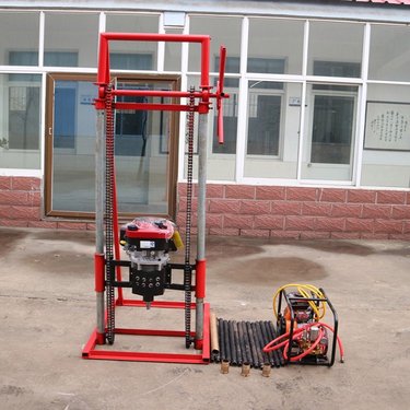 支架式取芯钻机 供应户外勘探小型钻机 便携式支架取芯钻机