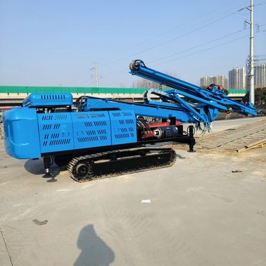 伸缩臂大臂隧道钻机 边坡支护锚杆钻机 隧洞潜孔管棚钻机 钻深30米