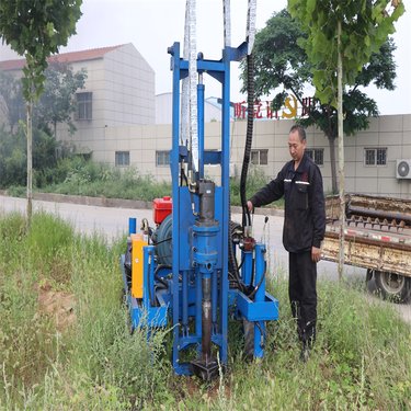 雷力 M8870K履带式液压潜孔钻机 可以钻石头的打洞机