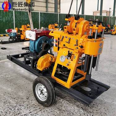 华夏巨匠XYX-200型拖挂式水井钻机 液压回转式钻机 地表钻机