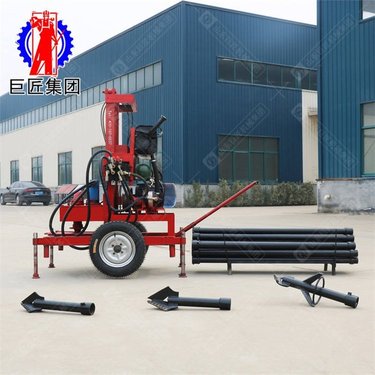 巨匠集团液压三相电水井钻机SJDY-3A打降水井钻机 地源热泵打井机