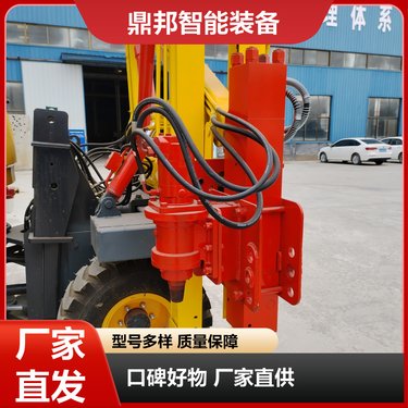 小型公路多功能钻机 挖机打桩机器 定位准确 动力强劲