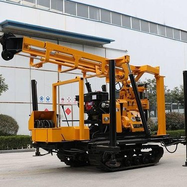 小型履带潜孔钻机移动方便边坡支护护坡锚杆钻机矿山爆破孔钻孔机