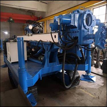 150型链轨式旋喷钻机 多功能旋喷桩机 聚强75高压旋喷大泵