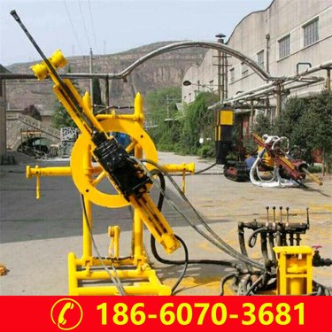 快速打岩90型凿岩机 YGZ90中深孔导轨式回转钻机整套出售