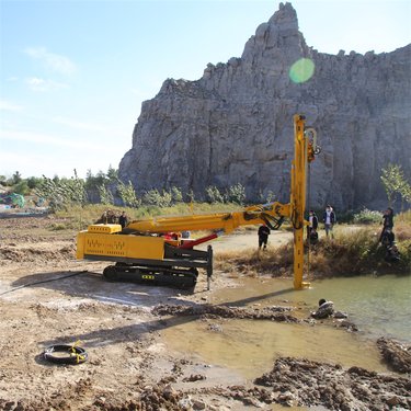 隧道锚固钻机 高举升液压履带式锚杆钻孔机 基坑加固凿岩机