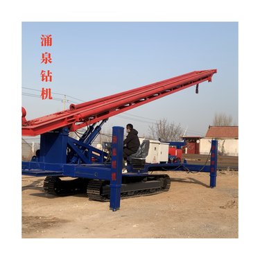 多功能小型长螺旋钻机抗浮锚杆钻喷一体台车