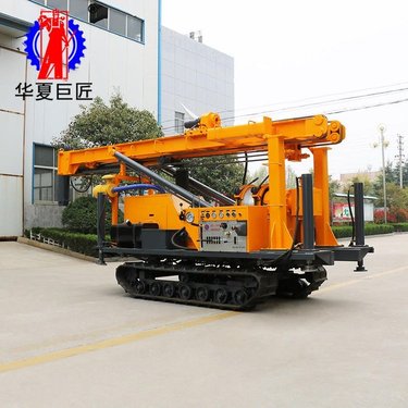 水气两用钻机JDL-300型打井勘探一体式 多功能钻机 带液压高支腿 链轨潜孔钻机