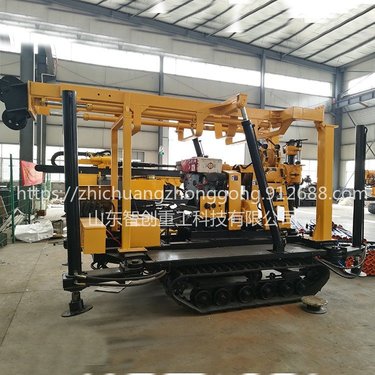 智创 ZC-1 三轮车载式液压水井钻机 多功能移动式水井钻机 打孔设备打井机