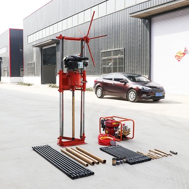 20米便携取样钻机回转式岩心背包钻机勘探取芯钻机背包式