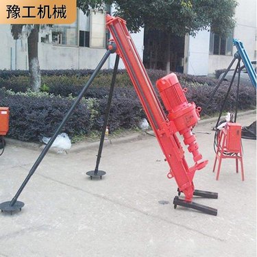 小型轻便潜孔钻机 架子钻 空气风炮眼打孔神器 豫工机械