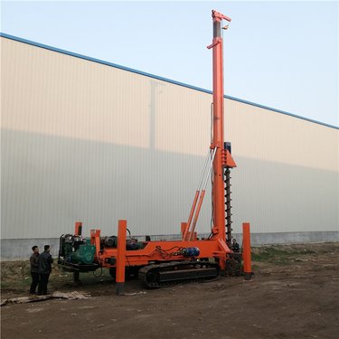 长螺旋扩孔桩钻机 全地形18米螺旋打桩机 大直径多功能施工引孔机