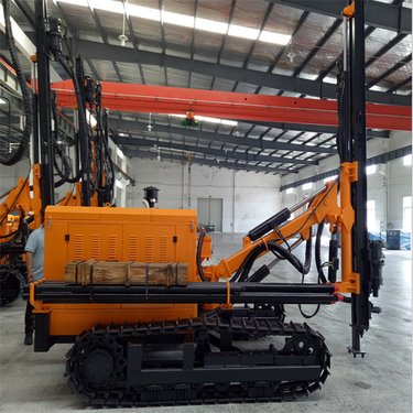 工作面噪音大大降低 履带式潜孔钻机MKQL-90/27 结构简单