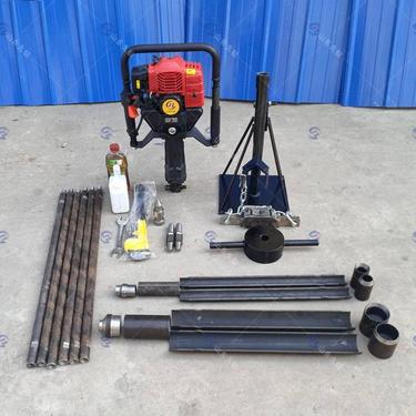 久钻STC-1小型取土钻浅层土壤勘探钻机手持式土壤采集设备