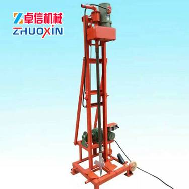 ZX-120折叠式水井钻机家用***液压打井机便携式小型钻井机