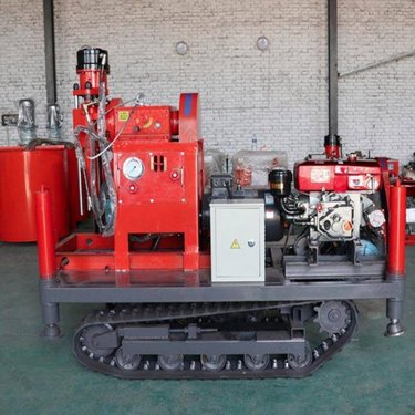 煤矿用履带式全液压坑道钻机 探放水取芯用钻孔机 移动灵活