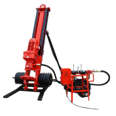 四川广元 矿山支护岩石探水孔钻机 开山凿岩电动潜孔钻机 内蒙古锡林郭勒盟