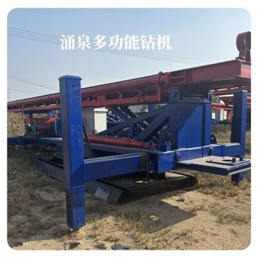 多功能锚杆钻机 360度旋转底盘双油缸加压高压旋喷抗浮锚杆一体机